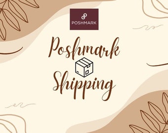 Poshmark Shipping How To Instructions PDF Reseller Downloadable Packing Beginners Guide Second Hand Thrift