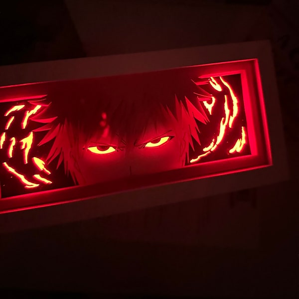 TEMPLATE* Ichigo Kurosaki (Bleach) | Anime LED PaperCarving