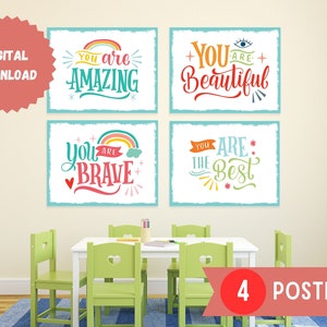 Klassenzimmer Pinnwand Poster, Wachstum Mindset, druckbare Klassenzimmer Dekor - Instant Download