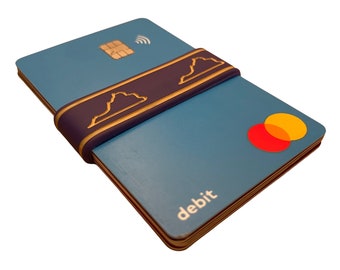 BAND[it] Slim Silicone Wallet Band: Minimalist Money Clip