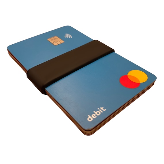 BAND[it] Slim Silicone Wallet Band: Minimalist Money Clip