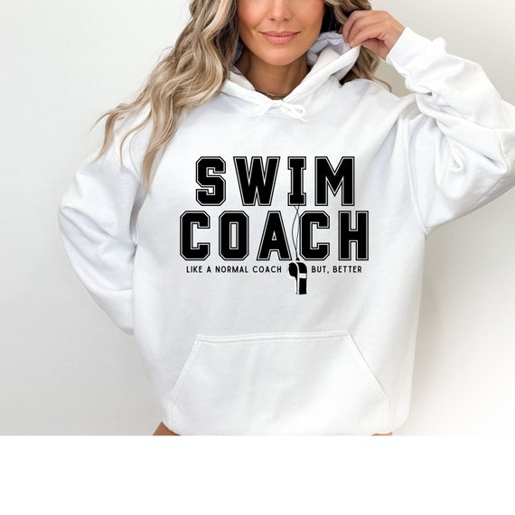Swim Coach, Unisex Hoodie, Swim Hoodie, College Swimmer, High