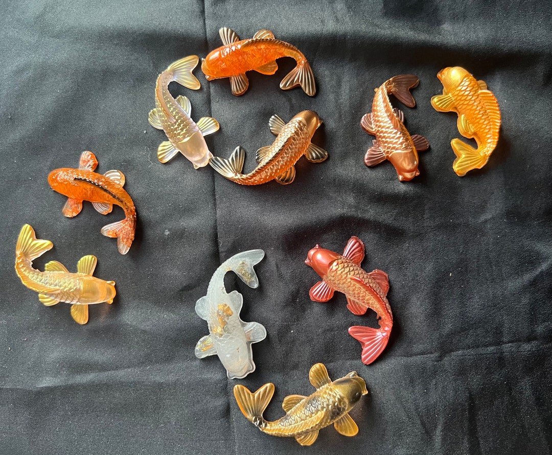 Resin Koi Fish Lucky Dip Etsy UK