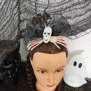 Halloween Headband | Halloween Headpiece | Festive Headband | Spooky Headband| Skeleton Headband