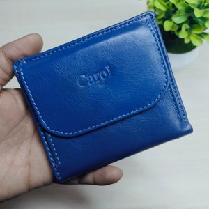 Cartera personalizada, cartera para mujer, cartera en relieve, cartera unisex, cartera personalizada de cuero, regalo de novia para mujeres, regalo para él