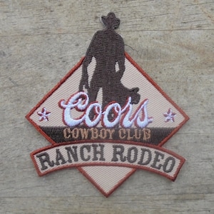 Coors Cowboy Club Ranch Rodeo Patch