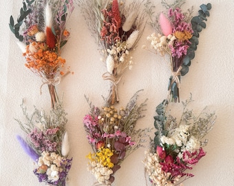 Mini Dried Flower Bouquet,All Natural,Boho Small Dried Flower Gift,Flower Bouquet,Letterbox Dried Flowers,Birthday Gift,Mothers Day Gift