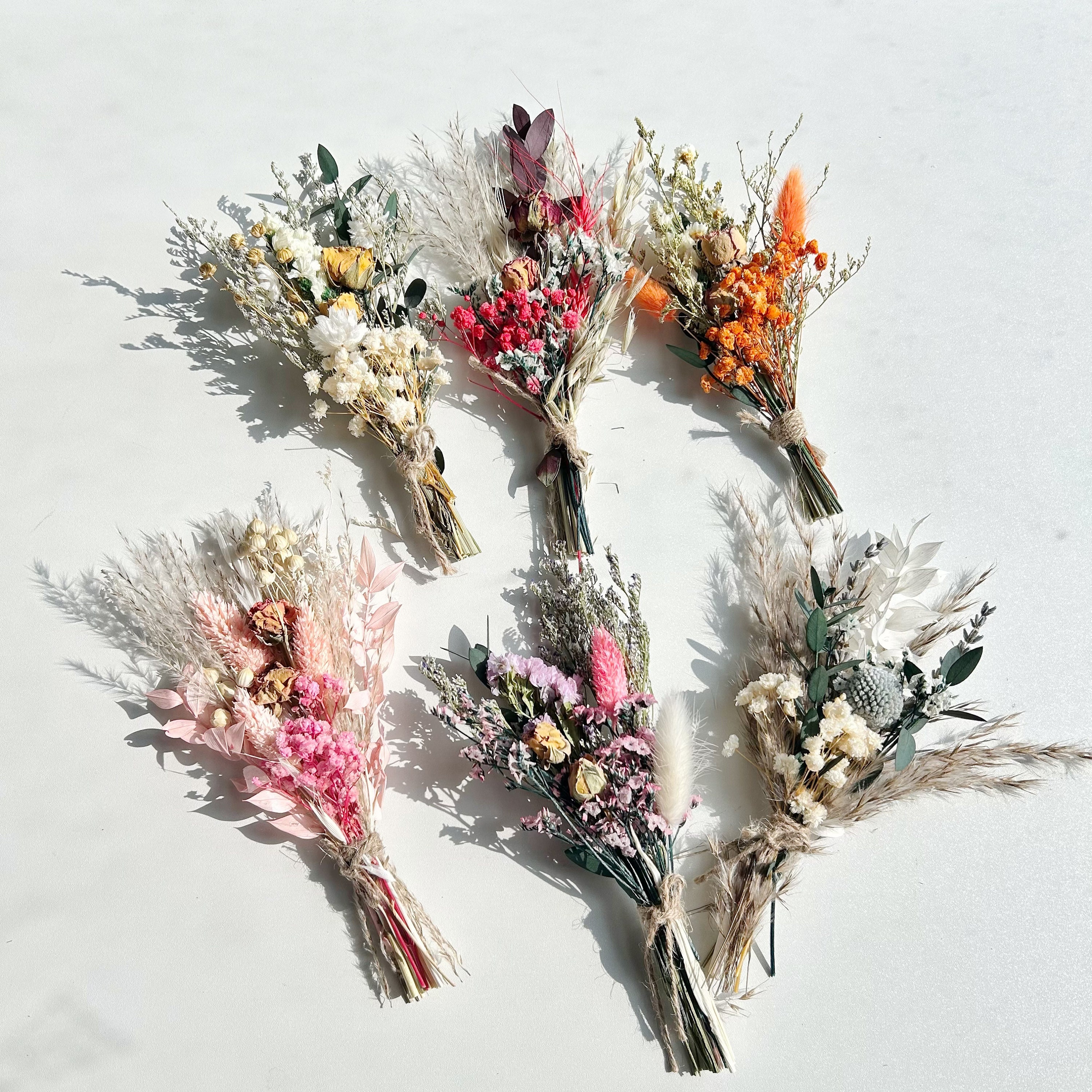 Boho Dried Floral Bouquet,Natural Mini Dry Flower Bouquet,Natural Plants Bouquet,Home Decor,Mini Dry Flower Bouquet,,Home Decor,Wall Decor