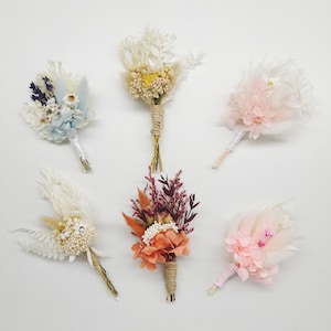 Mini Dry Flower Bouquet,Natural Dry Floral Arrangement,Boho Home Decor Gift,Cake Topper,Home Decor,Small Bouquet,Rustic gift,Birthday Gifts