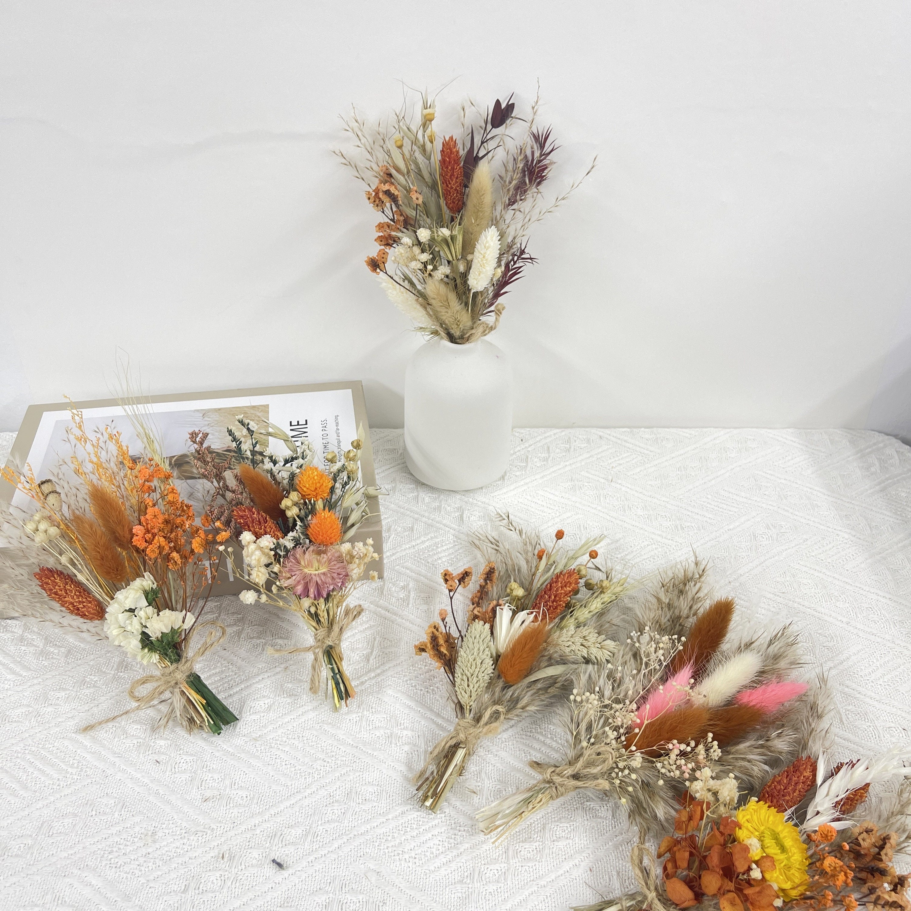 DIY - Easy Mini Bouquet from Dried Flowers in 5 minutes