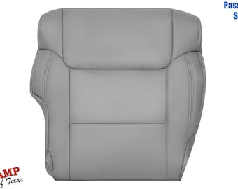 2014-2021 Toyota Tundra Passenger Side Bottom Leather Seat Cover, Gray