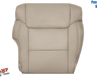2014-2021 Toyota Tundra Passenger Side Bottom Leather Seat Cover, Tan