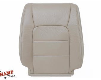 1998-2007 Lexus LX470 Driver Side Lean Back Leather Seat Cover, Tan
