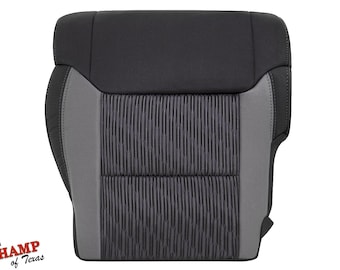 2014-2021 Toyota Tundra Driver Side Bottom Cloth Seat Cover, Black