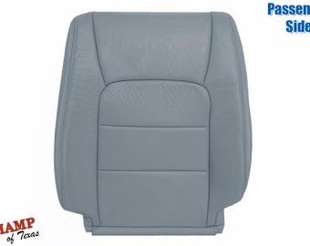 1998-2002 Lexus LX470 Passenger Side Lean Back Leather Seat Cover, Gray