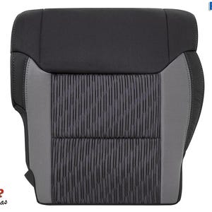 2014-2021 Toyota Tundra Passenger Side Bottom Cloth Seat Cover, Black
