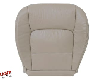 1998-2007 Lexus LX470 Driver Side Bottom Leather Seat Cover, Tan