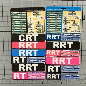 Respiratory Therapist. Registered Respiratory Therapist. Brainy Badges