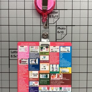 Lab Tech Specimen Badge. Specimen Badge (blue) - Etsy