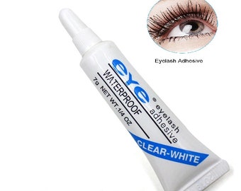 EYE Eyelash Glue Adhesives, 1 Tube,  Strong,  Clear,  Waterproof, Lash Makeup, Genuine UK Seller