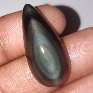 23 Cts.Top Grade Rainbow Obsidian Cabcohon, Rainbow Obsidian Gemstone, Handmade Rainbow Obsidian Loose stone, Rainbow Obsidian Wholesale Lot