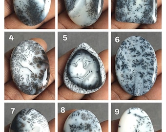 AAA+ Top Quality Dendritic Agate Cabochon Lots - Loose Dendritic Agate Gemstone -Cabochon Gemstone - Gemstone Dendritic Agate Cabochon.