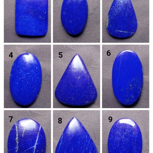 Natural Lapis Lazuli Cabochon Lapis Lazuli Gemstone Blue Gemstone Blue Stone Blue Lapis LAzuli Good Quality Stone ( Lapis Lazuli As Picture