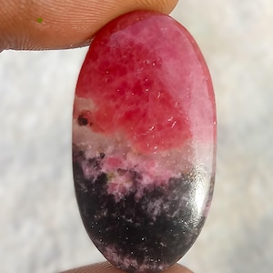 56 Cts. Top Quality Pink Rhodonite Stone Wholesale Rhodonite Cab,Bulk Rhodonite Pendalt Necklace RhodoniteCrystal Cabochon Pink HealingStone