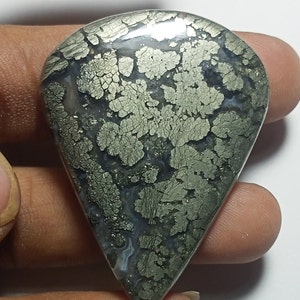 AAA+natural Quality Marcasite,semi precious, Agate, Cabochon, Marcasite Agate Gemstone Marcasite Agate Stone Flat Back Marcasite Agate Cabs