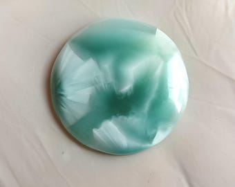 38 Cts. Natural Hemimorphite cabochon Designer Hemimorphite gemstone Crystal For Jewelry making supply Flat Back Hemimorphite gift she & her