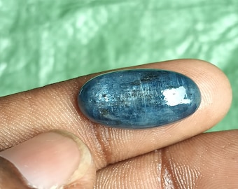 17 Cts. Natural Blue Kyanite Cabochon Wholesale Lot, AAA+ Blue Kyanite Cabochon By Weight With Different Shapes And Sizes For Jewelry Making