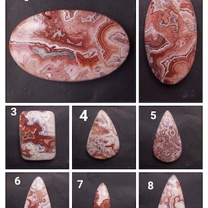 AAA+Rosita Jasper Gemstone Cabochon, Natural Rosita Jasper Gemstone, Jewelry Making and Craft Supplies, DIY, Handmade Jewelry, size