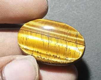Natural Yellow Tiger Eye Cabochon Wholesale Gemstone, Bulk Designer Crystal Gemstone, DIY-ART-CRAFTS Pendant Necklace Jewelry making supply