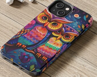 Artistic Owls iPhone Case