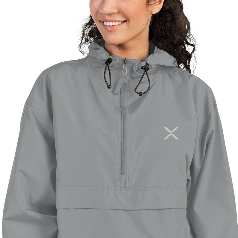 XRP Embroidered Packable Jacket Champion