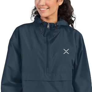 XRP Embroidered Packable Jacket Champion