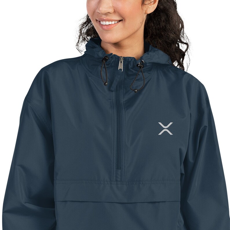 XRP Embroidered Packable Jacket Champion