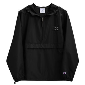 XRP Embroidered Packable Jacket Champion