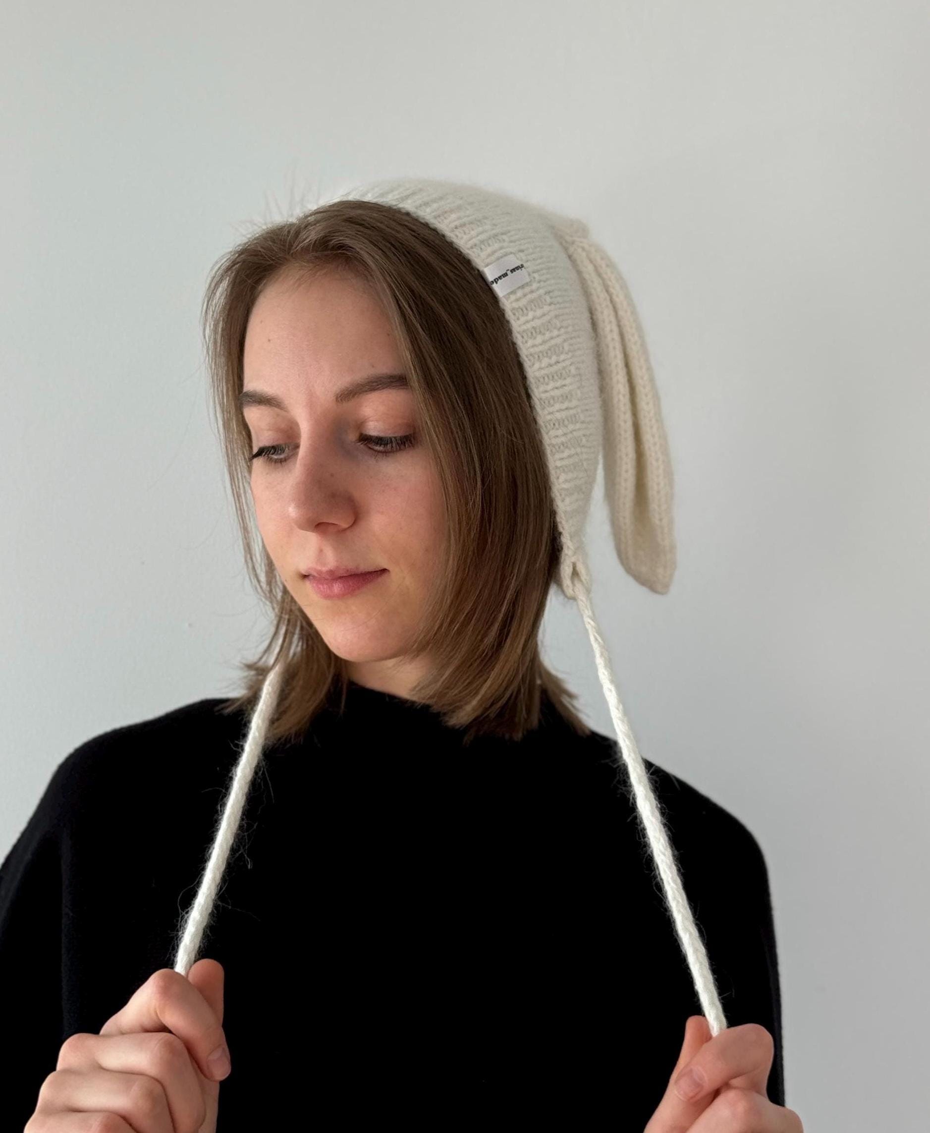 Knit Bunny Bonnet & Beanie - Easter - Bencer & Hazelnut main image 1