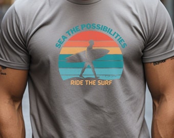 Surfer Dad Shirt, Cool Surf Dad Tee, Father's Day Gift, Vintage Surf Shirt, Retro Surfing, Surfer Gifts, Summer Outfit, Genderneutral