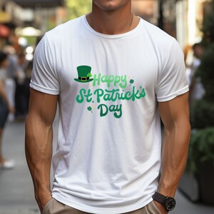ユニセックス セントパトリックスシャツ セントパトリックスデー Tシャツ - レディース メンズ パトリックスシャツ - ラッキーシャムロック - アイリッシュ Tシャツ