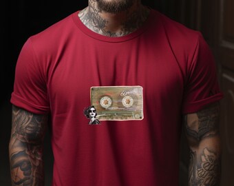 Unisex Cassette Tape Retro Shirt - Dj Shirt Music Lover Gift 80s90s Retro