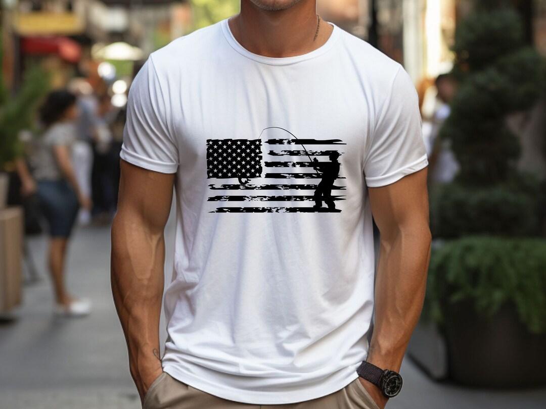 Proud American Fisherman T-Shirt | The Brave Ones