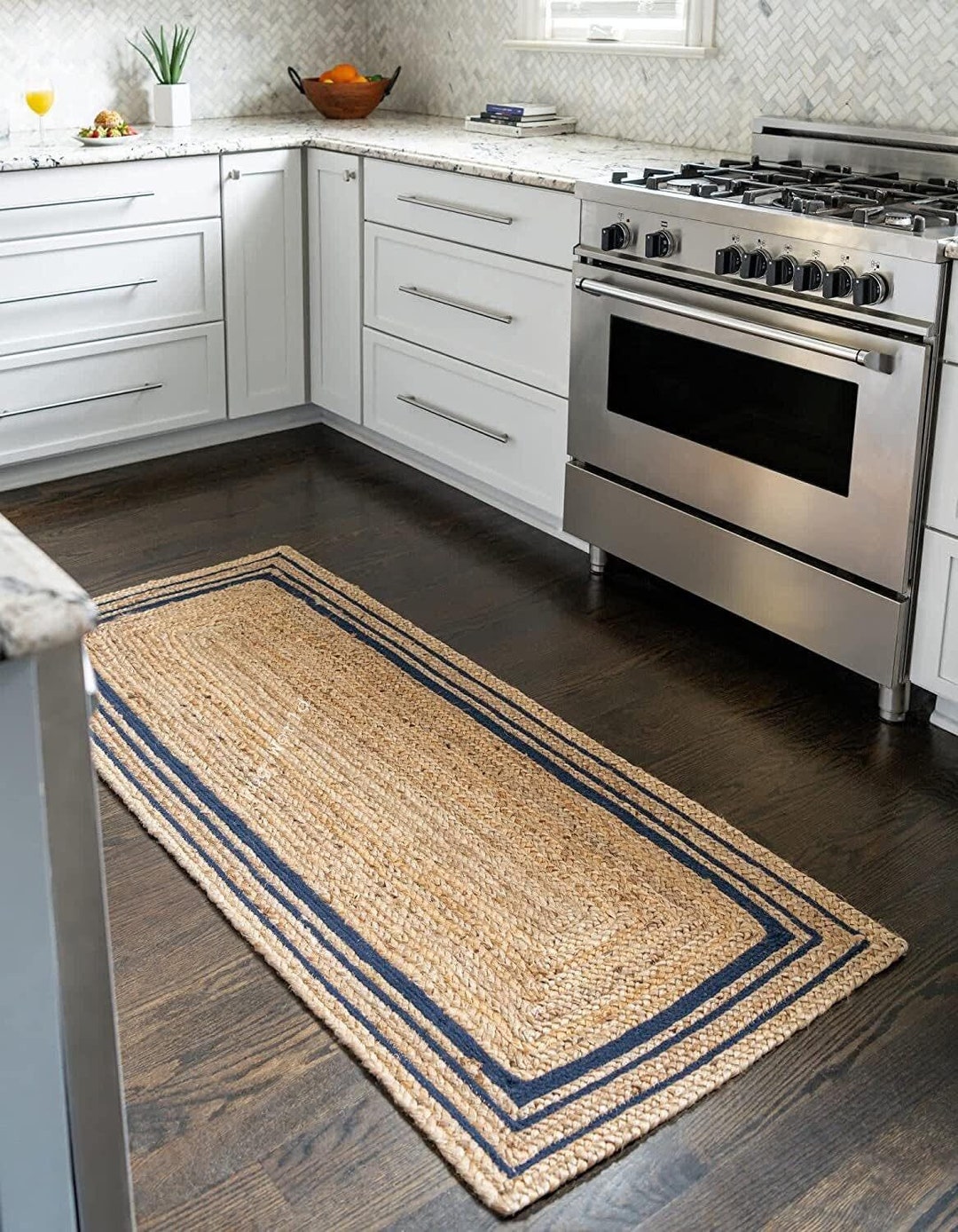 2X5,2X6 Feet Natural Jute Rug, Handmade Rug , Boho Rug, Gift,jute Rug ...