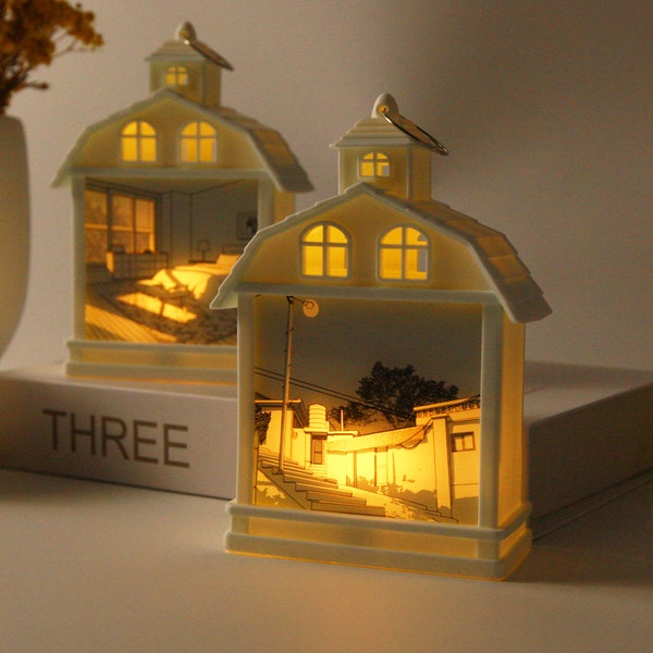 Light Art Painting, LED Light and Shadow Painting Frame, The Collision of Light and Art, Sunlight Painting, Light Box, Housewarming Gift