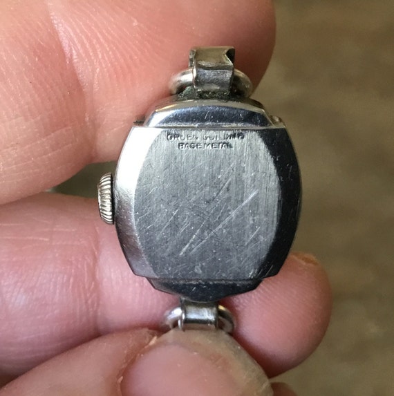 Gruen Ladies Watch in Silver - Etsy display picture 2