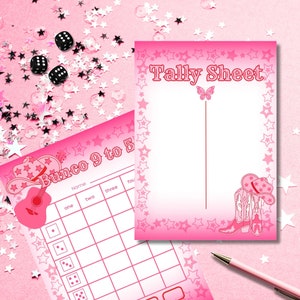 Workin&#39; 9 to 5, Dolly Bunco, Pink Bunco, Disco Cowgirl Bunco, FULL SET
