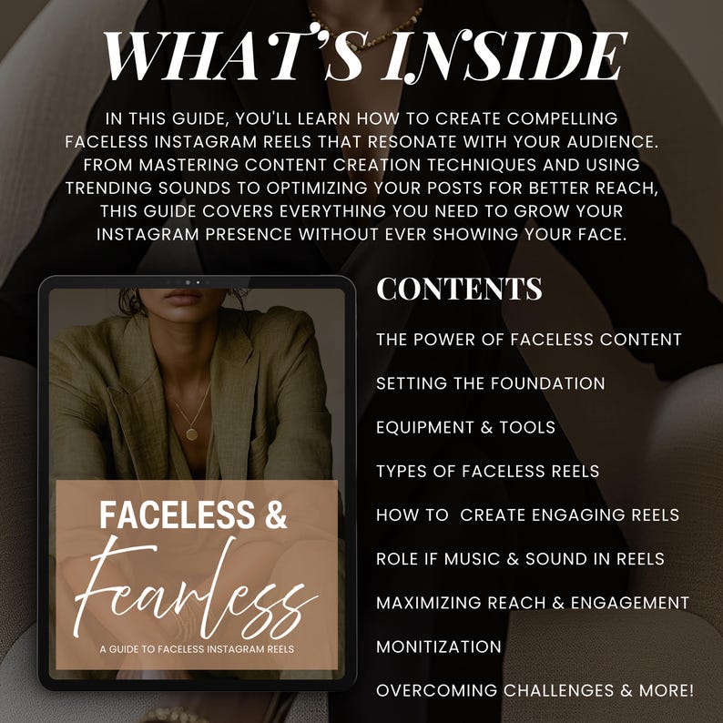 Instagram Content Strategy Guide | Faceless Growth System for Creators image 3