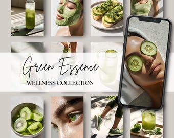 100 Wellness Stock Photo | Holistic Coach | Stock Photo | Faceless Reels |  Digital Marketing | Wellness Coach | Instagram Reels