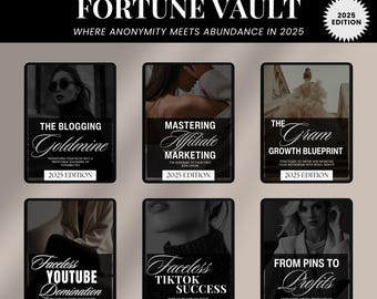 Pacchetto eBook Faceless Passive Income MRR / diritti di rivendita master / rivendita prodotto digitale / eBook PLR / eBook DFY / diritti di etichetta privata